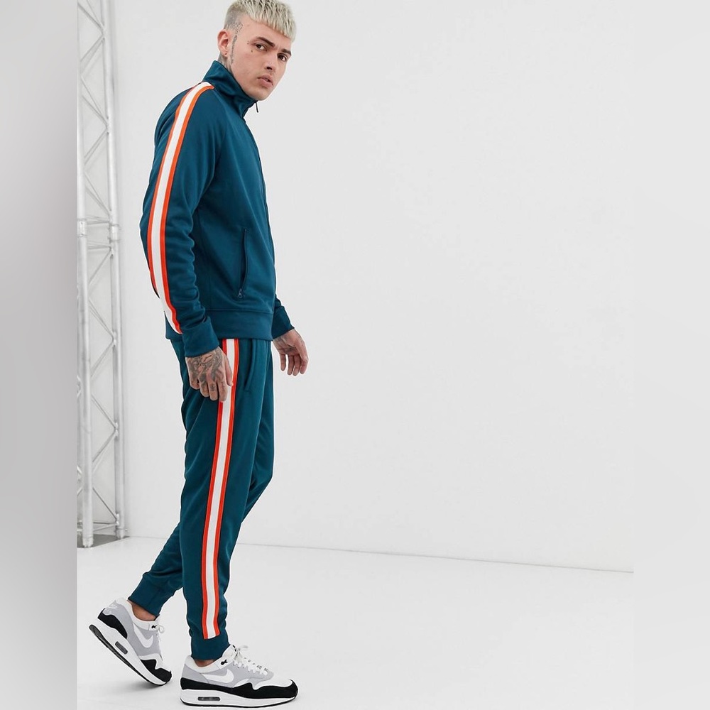 Men’s Nike Tribute Track Pants in Green (pants only)